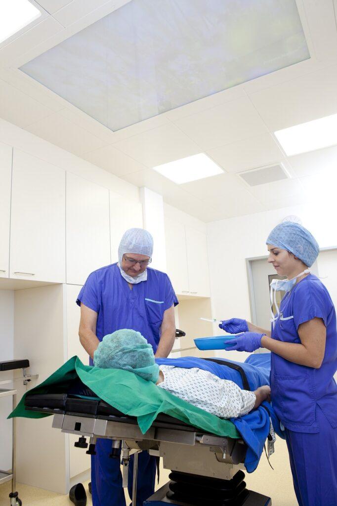 operation, operating room, doctor